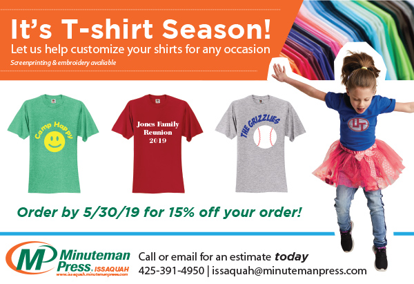 Summer t-shirt email blast